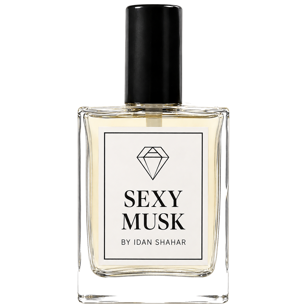 BY IDAN SHAHAR Sexy Musk Eau de Parfum - בקבוק בושם מאסקי פרחוני יוניסקס מבית עידן שחר