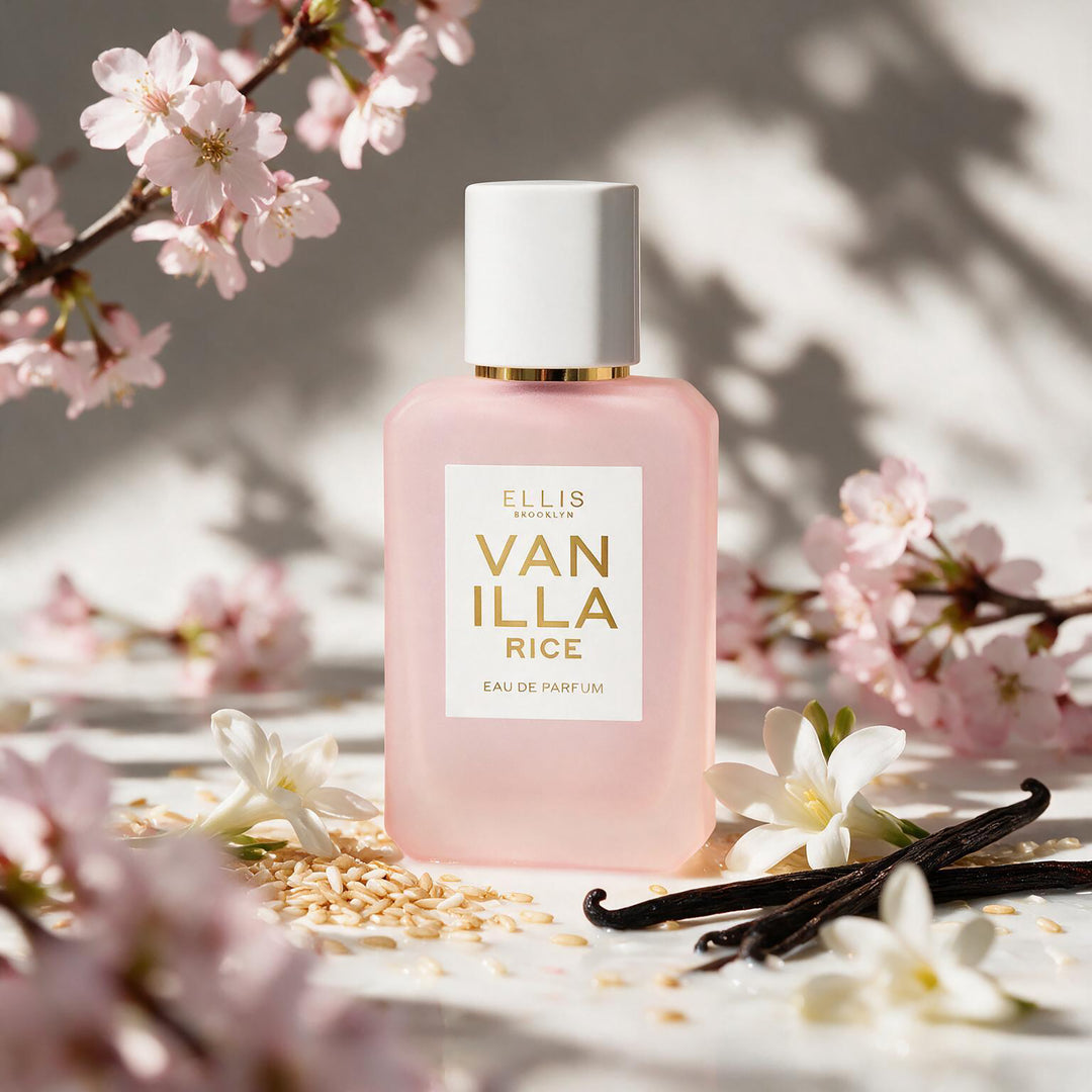 ELLIS BROOKLYN Vanilla Rice Eau de Parfum - בושם וניל עם אורז קלוי, פריחת סאקורה וחלב קוקוס
