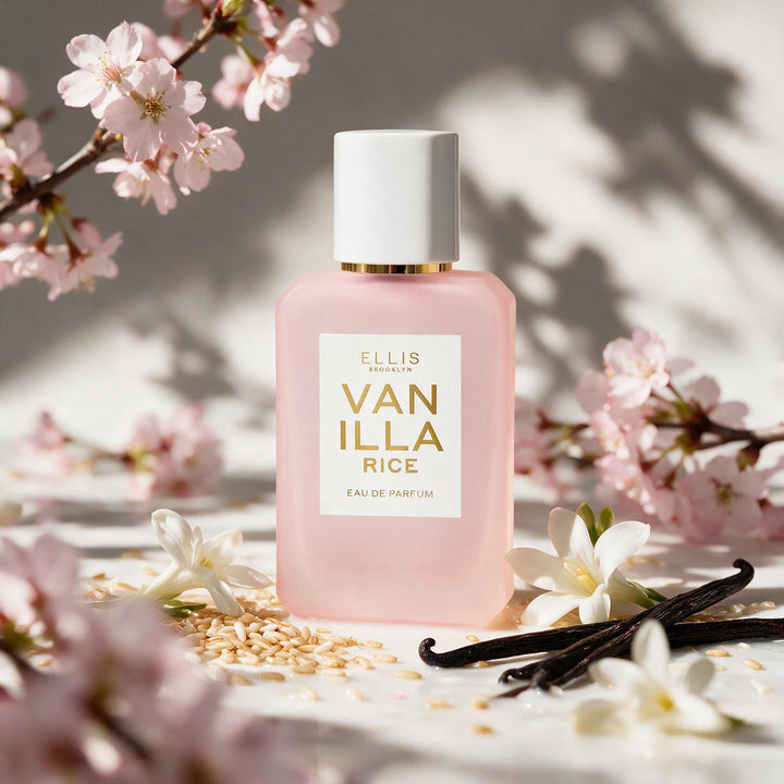 ELLIS BROOKLYN Vanilla Rice Eau de Parfum - בושם וניל עם אורז קלוי, פריחת סאקורה וחלב קוקוס
