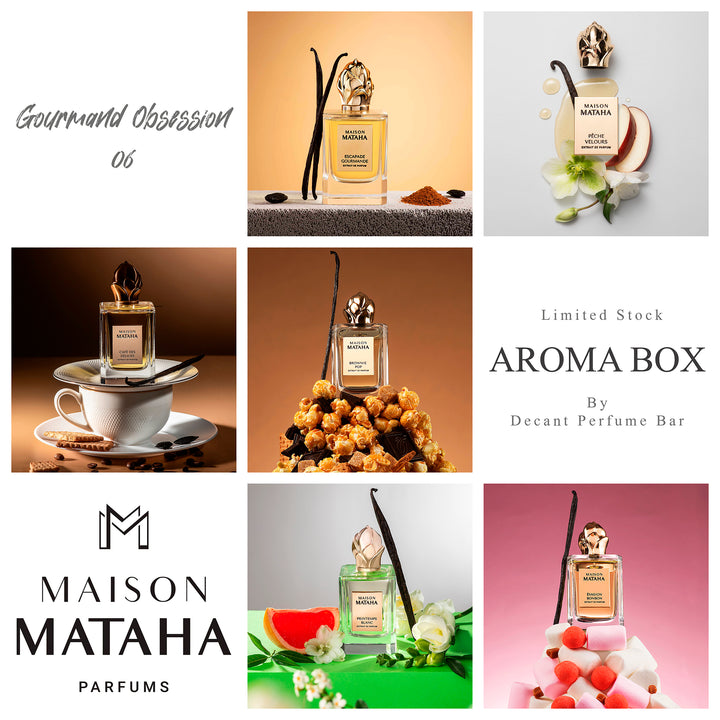 Aroma Box Gourmand Obsession 06 - Set Of 6 Fragrances