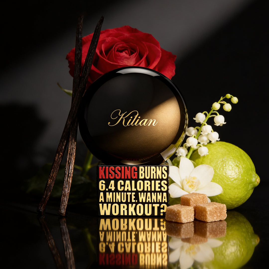 KILIAN Kissing Burns 6.4 Calories A Minute. Wanna Workout? Eau de Parfum (DISCONTINUED) (LAST DROP)