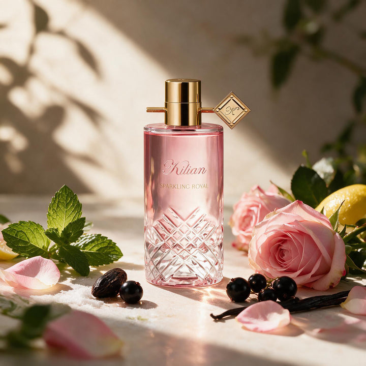 KILIAN Sparkling Royal Eau de Parfum בושם יוניסקס עם מנטה, לימון, ורד, דומדמניות שחורות, טונקה ומאסק