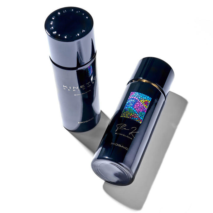 KINETIC PERFUMES Mosaic Extrait de Parfum bottles