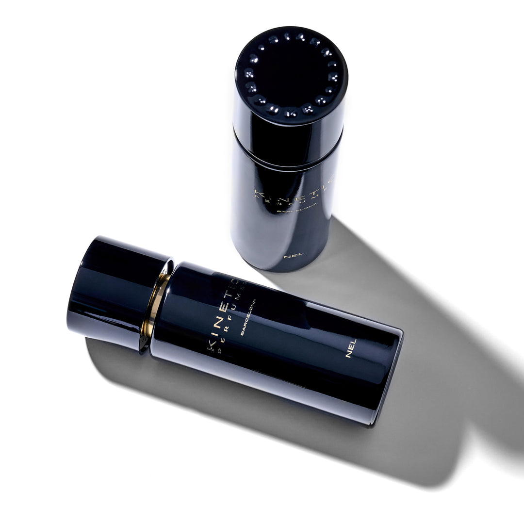KINETIC PERFUMES Nel Extrait de Parfum bottles