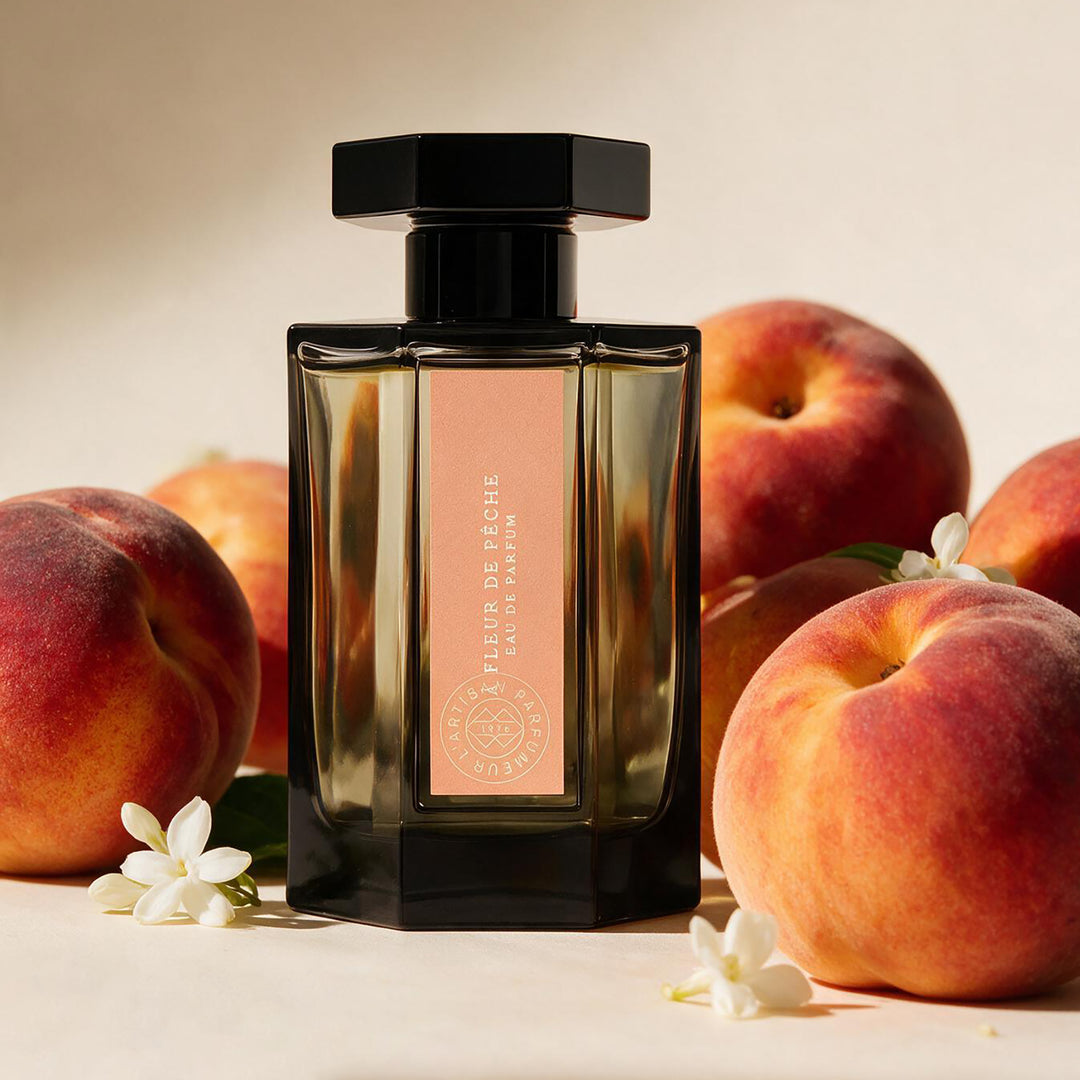 Fleur de Pêche של L'ARTISAN PARFUMEUR עם אפרסקים - בושם אפרסק יוקרתי עם יסמין ואוסמנטוס