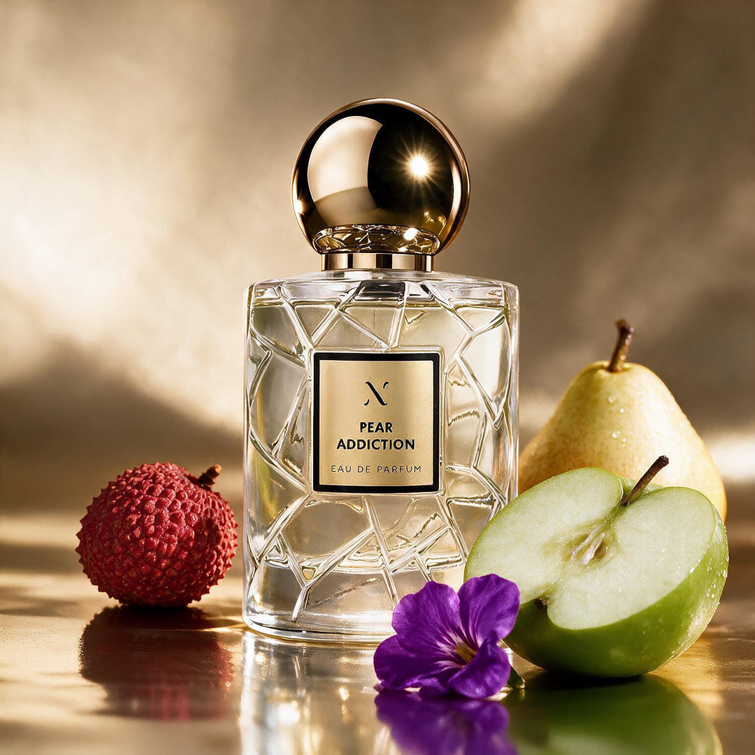 Les Sœurs de Noé Pear Addiction Eau de Parfum לצד אגס ופירות - בושם נישה יוניסקס, דוגמיות בשמים ודיקנטים בישראל