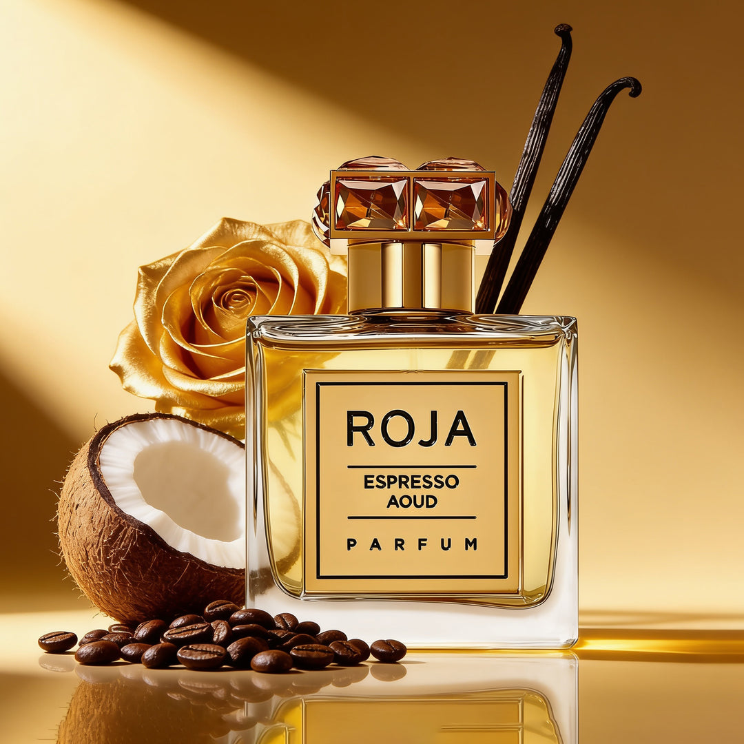 ROJA Espresso Aoud אספרסו אאוד דוגמיות בשמים דיקנטים отливанты