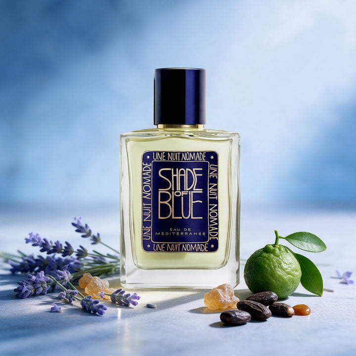 UNE NUIT NOMADE Shade Of Blue Eau de Parfum - בושם לבנדר עם ברגמוט, מור וטונקה
