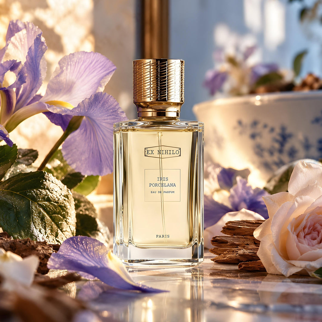 EX NIHILO Iris Porcelana Eau de Parfum עם איריס וורד באווירה יוקרתית