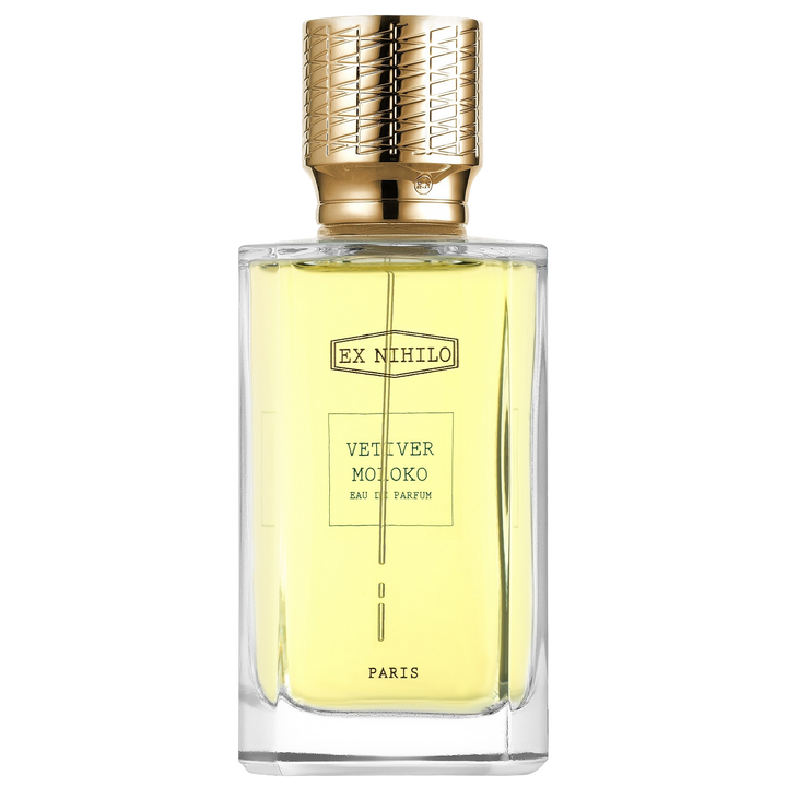 EX NIHILO Vetiver Moloko Eau de Parfum באווירה אלגנטית של אור וצל