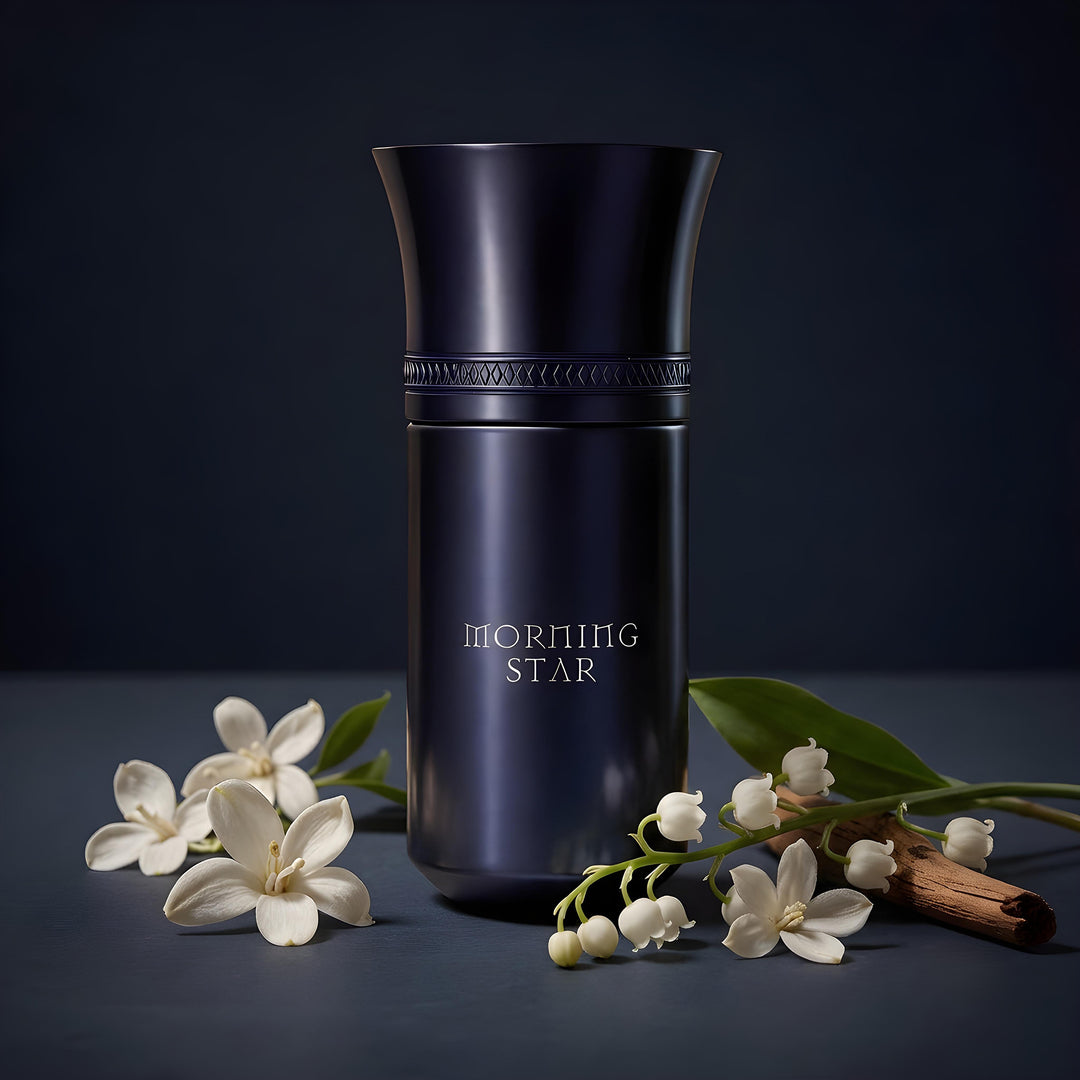 LES LIQUIDES IMAGINAIRES Morning Star Eau de Parfum בושם נישה עם יסמין שושנת העמקים ועץ