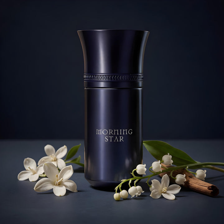 LES LIQUIDES IMAGINAIRES Morning Star Eau de Parfum בושם נישה עם יסמין שושנת העמקים ועץ
