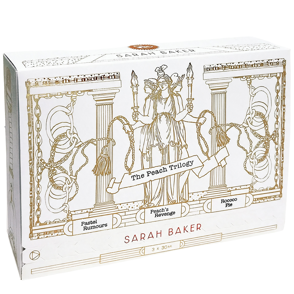 SARAH BAKER The Peach Trilogy מארז בשמים בקופסה מקורית