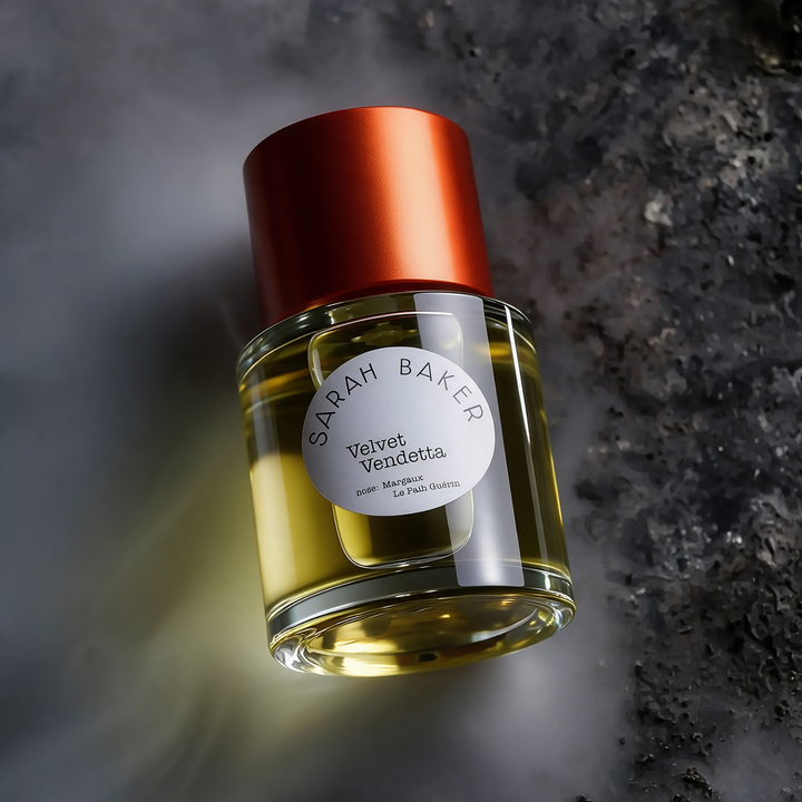 SARAH BAKER Velvet Vendetta Extrait de Parfum בושם ונילי מעושן